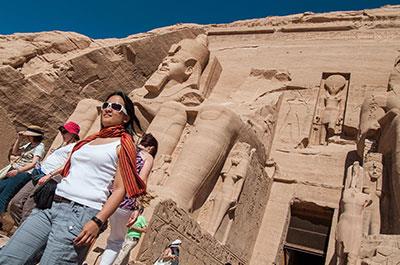Abu Simbel from Aswan by road, private guided tour