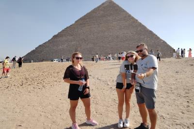 Cairo half day tour to Giza great pyramids and Sphinx